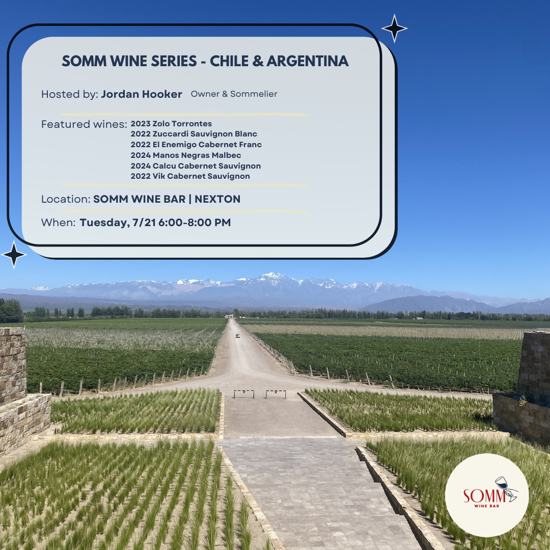 Somm Wine Series - Chile & Argentina