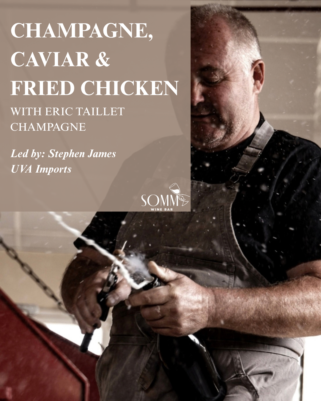 Champagne, Caviar & Fried Chicken Tasting