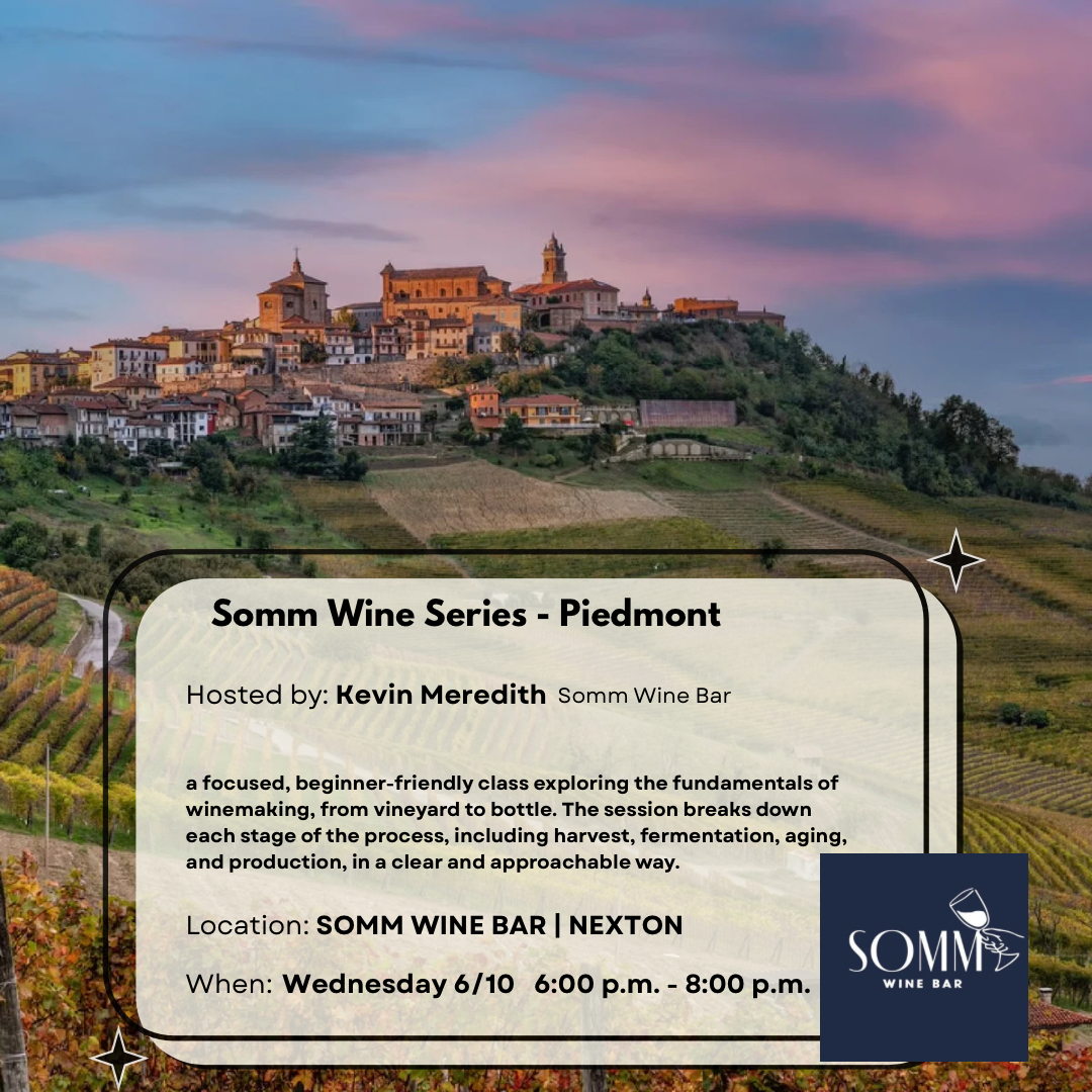 Somm Series with Kevin - Piedmont